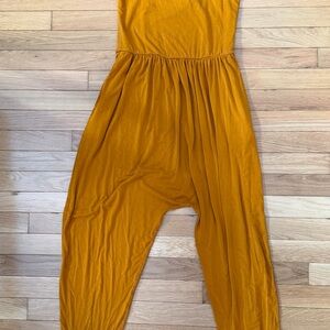 Women's Imbodhi Mustard Jumpsuit
